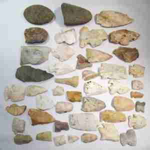 Native American Indian Stone Tool Artifacts Collection 2,000-9,000 Yrs Old NA24