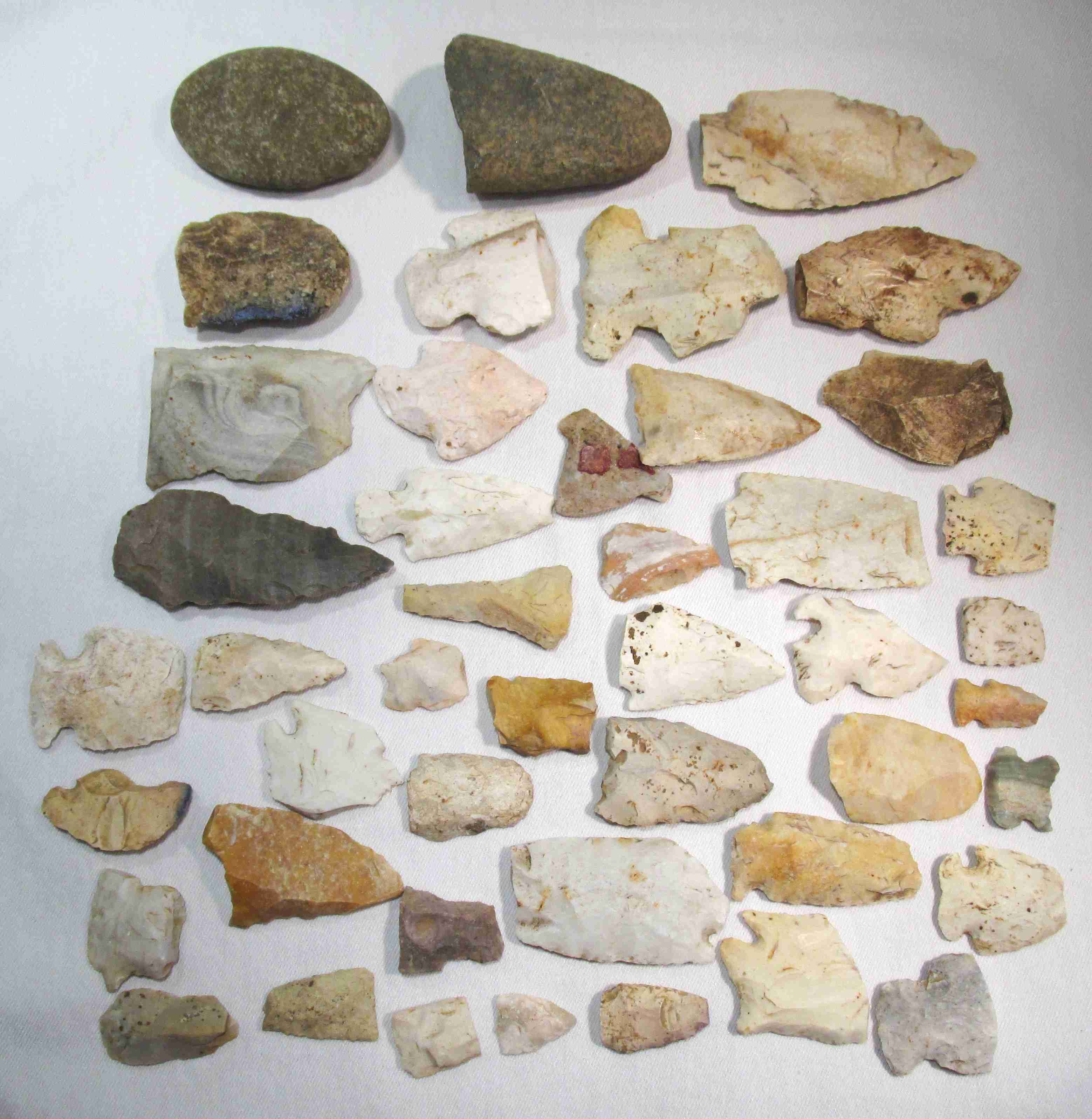 Native American Indian Stone Tool Artifacts Collection 2,000-9,000 Yrs Old NA24