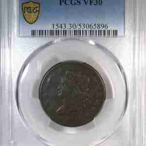 1808 Classic Head Large Cent S-278 PCGS VF30 Coin AT795