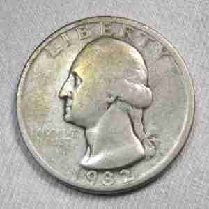 1932-D Silver Washington Quarter Fine Details AT994