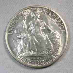 1935-S San Diego Commemorative Silver Half Dollar VCH UNC Coin AU147