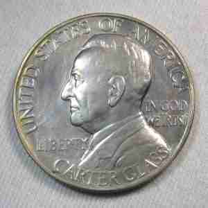 1936 Silver Lynchburg Commemorative Half Dollar UNC Details Coin AU366