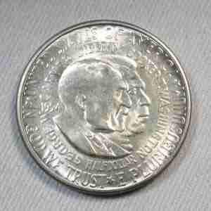 1954-S Washington-Carver Commemorative Silver Half Dollar CH UNC Coin AU525