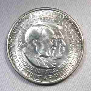 1954-D Washington-Carver Commemorative Silver Half Dollar CH UNC Coin AU526